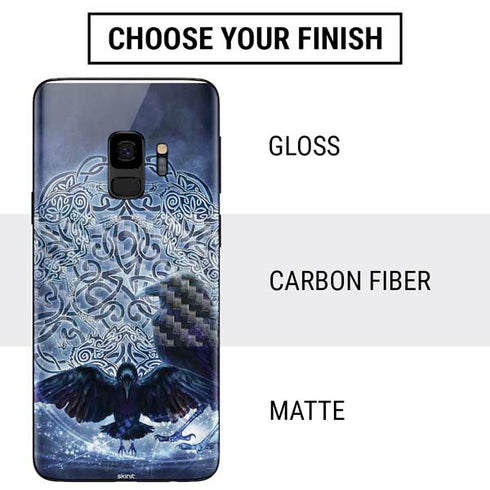 Brigid Ashwood Celtic Raven Galaxy S9 Skin